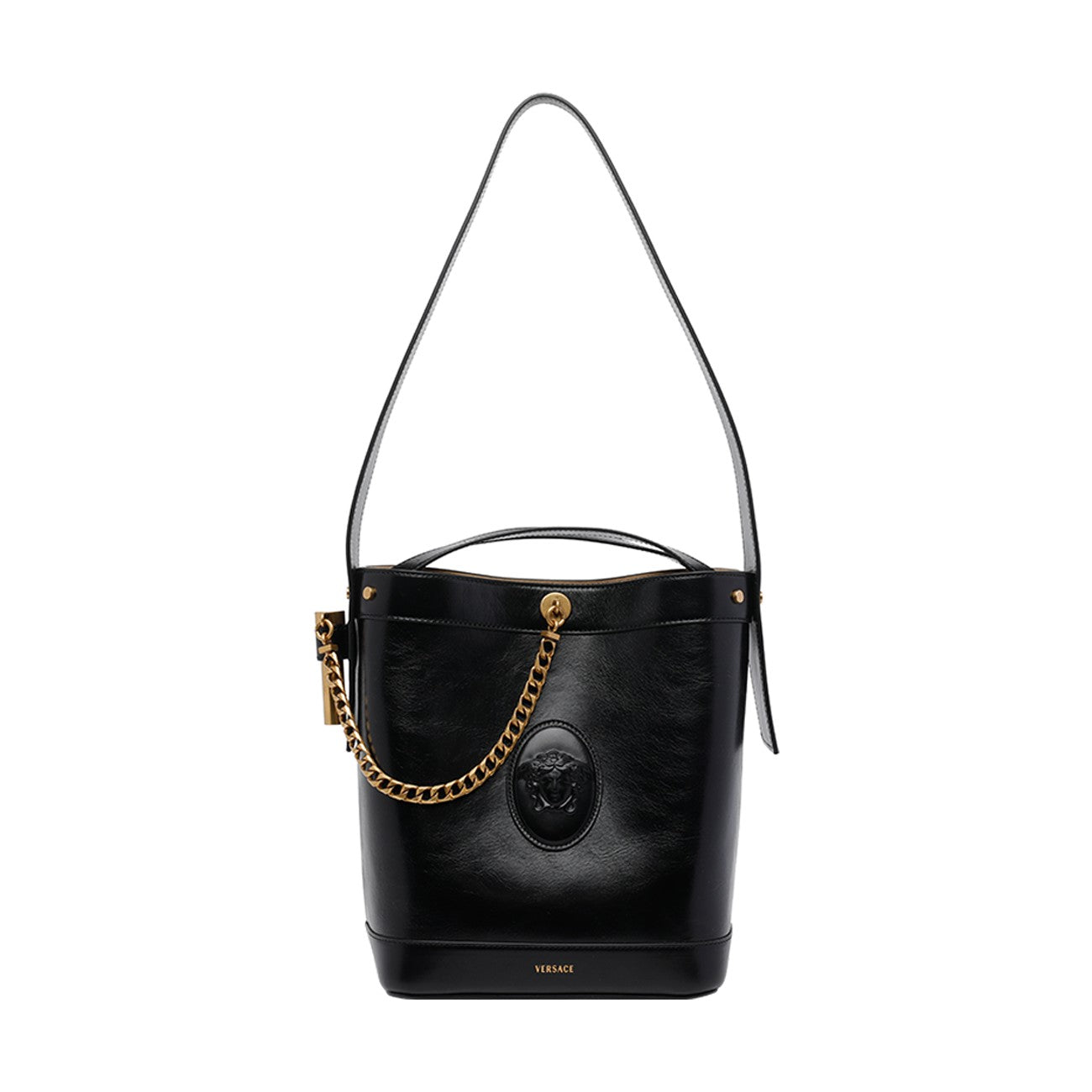 Versace Versace Women Small Pivot Bucket Bag
