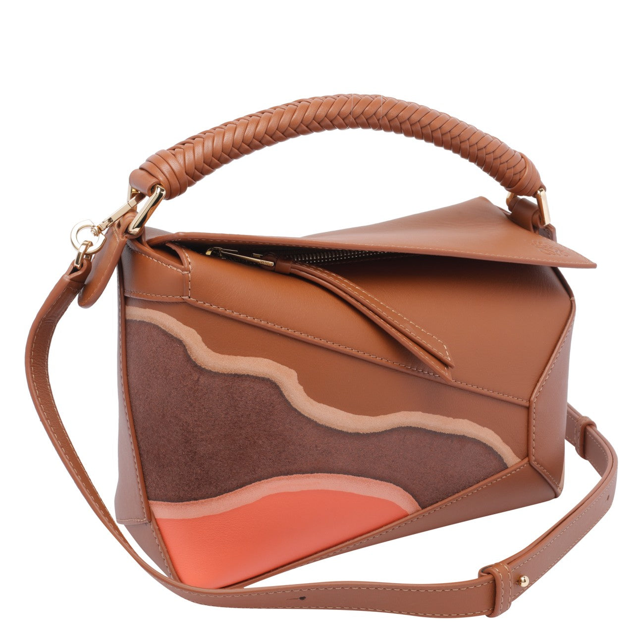 Loewe Women Small Puzzle Edge Landscape Handbag