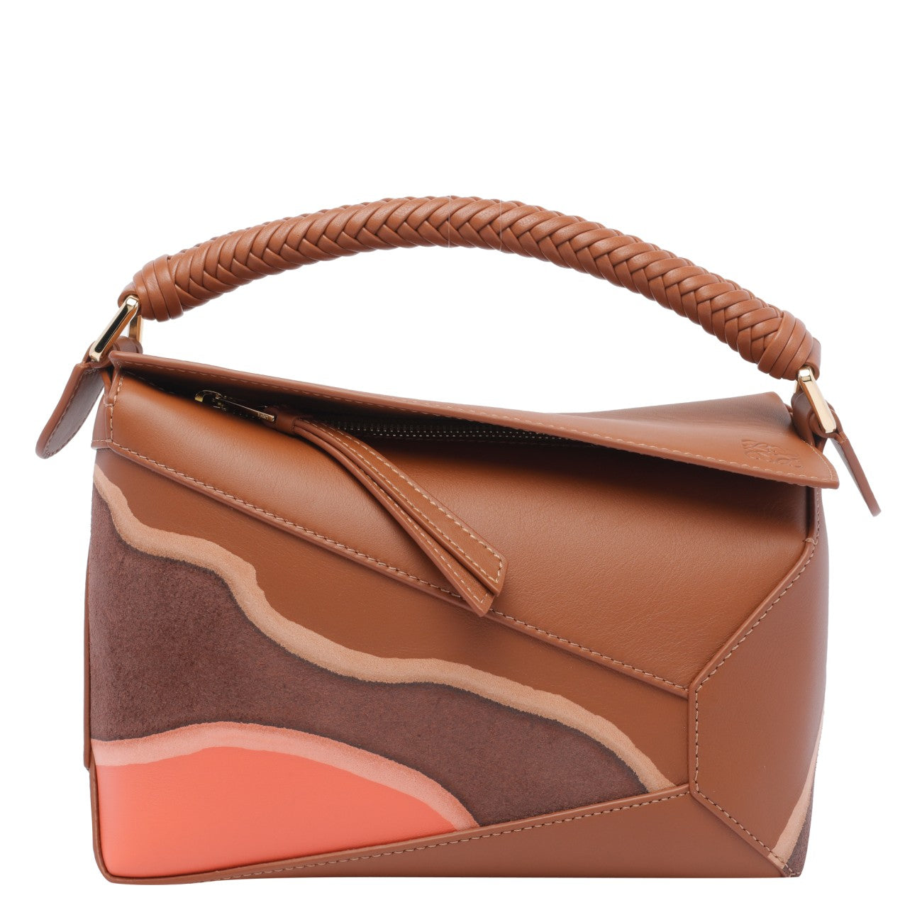 Loewe Women Small Puzzle Edge Landscape Handbag