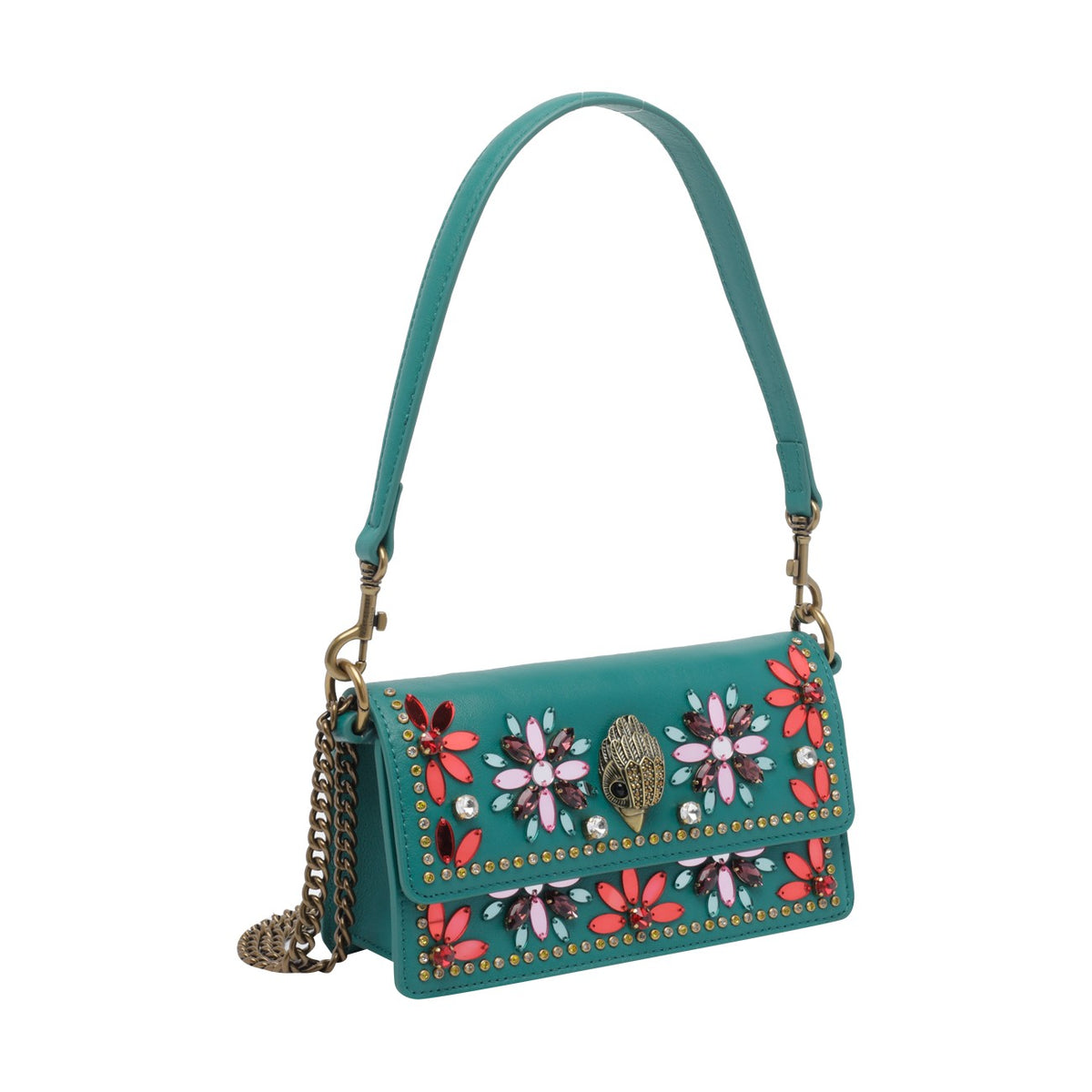 Kurt Geiger Women Small Sloane Flower Shoulder Bag