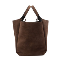 Tod's Tod's Women Small Suede Bucket Bag With T Timeless Charm