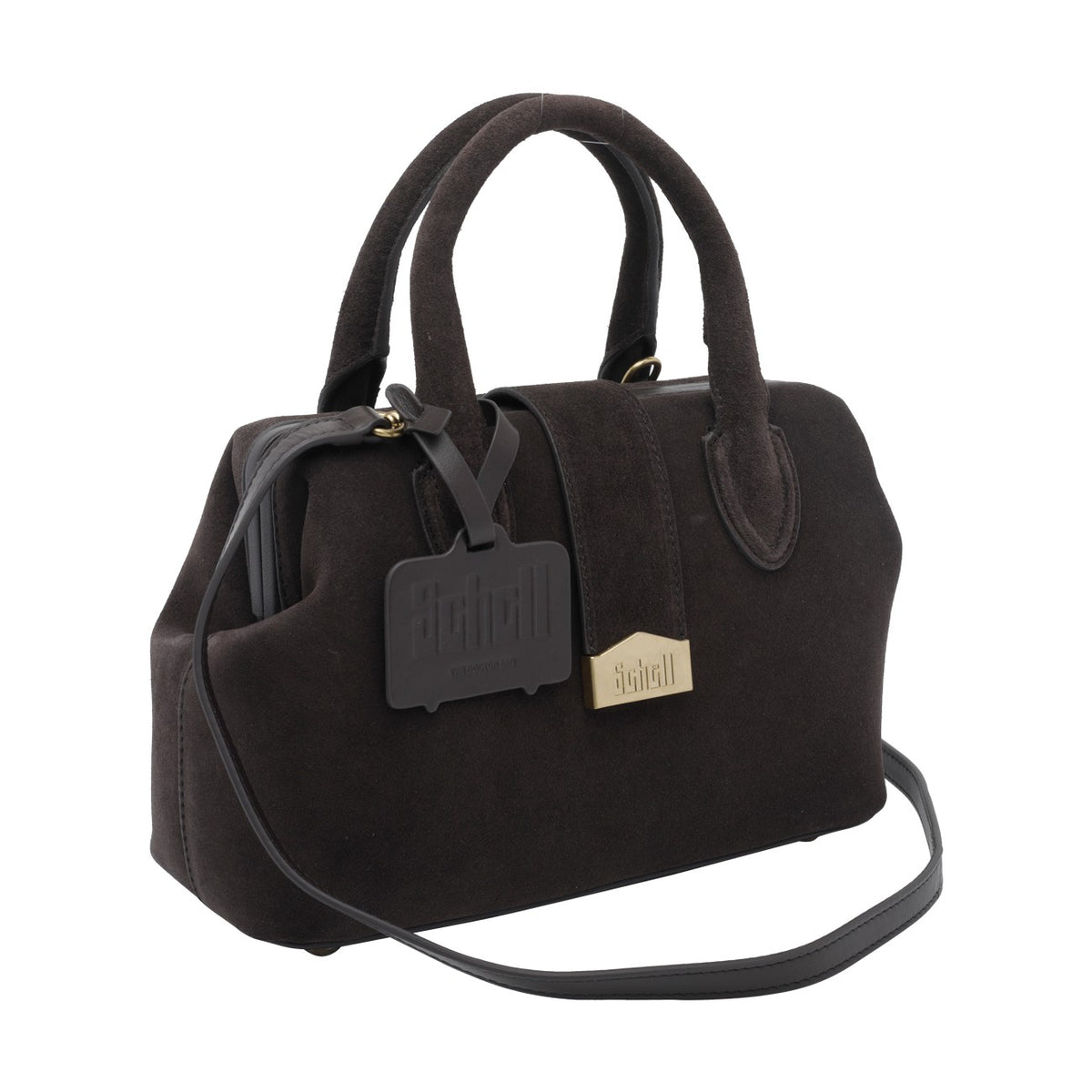 Schell Schell Women Small Suede Doctor Handbag