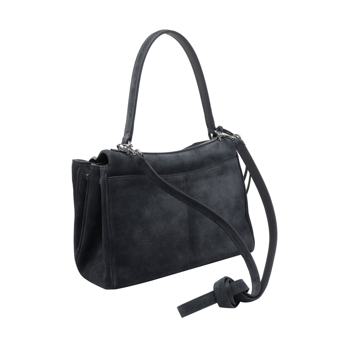 Balenciaga Women Small Suede Rodeo Handbag