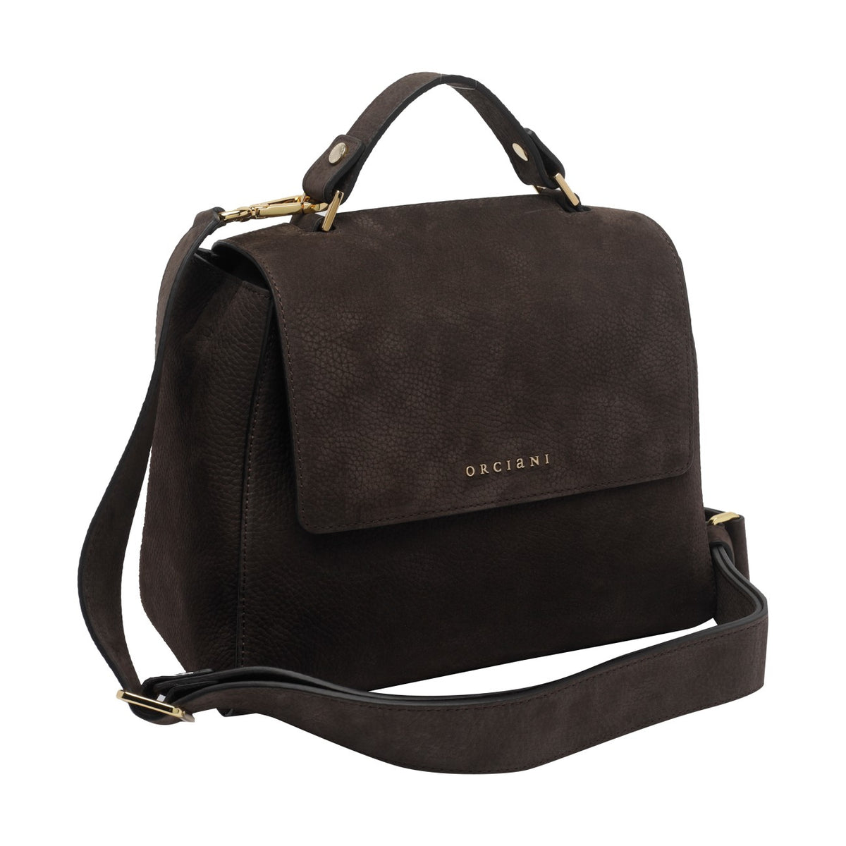 Orciani Women Small Sveva Suede Handbag