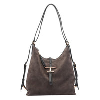 Tod's Tod's Women Small T Timeless Suede Shoulder Bag