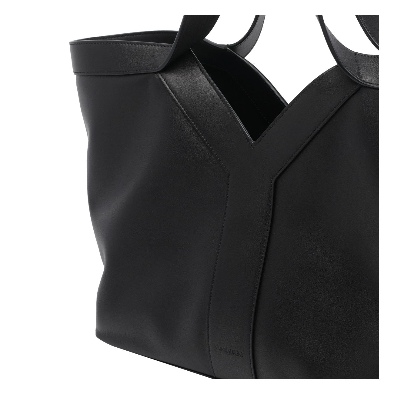 Saint Laurent Saint Laurent Women Small Y Leather Tote Bag