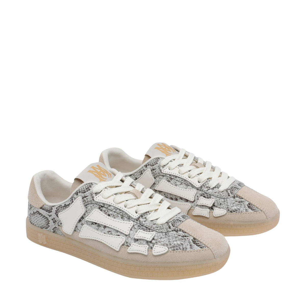 Amiri Women Snake Pacific Bones Sneakers