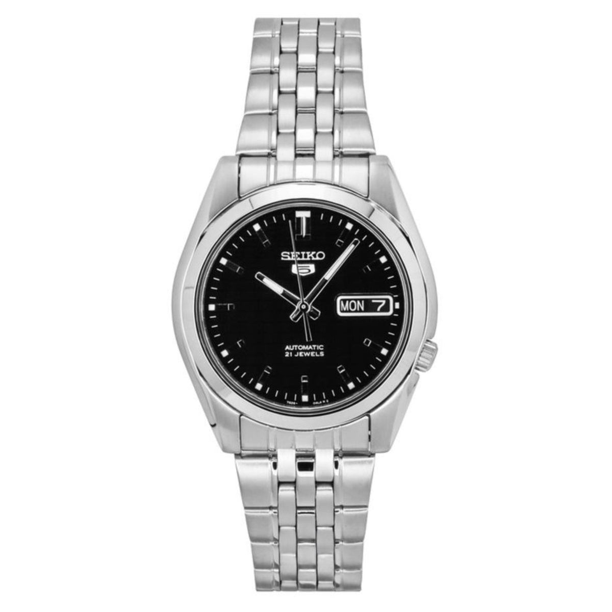 Seiko Men's Classic Black Dial Watch - SNK361K1