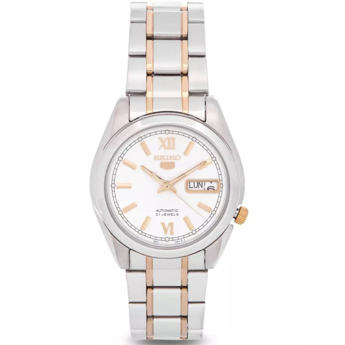 Seiko Men's Classic White Dial Watch - SNKL57K1