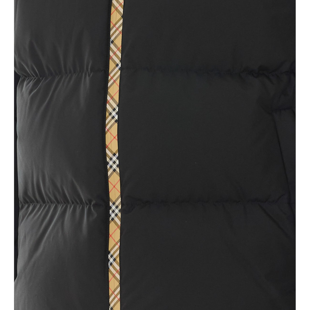 Burberry Burberry Men Snowdon Down Jacket With Checkerboard Ribbon