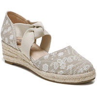 Kascade Womens Canvas Strappy Espadrilles Khaki