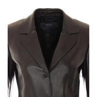 Gucci Women Soft Leather Coat