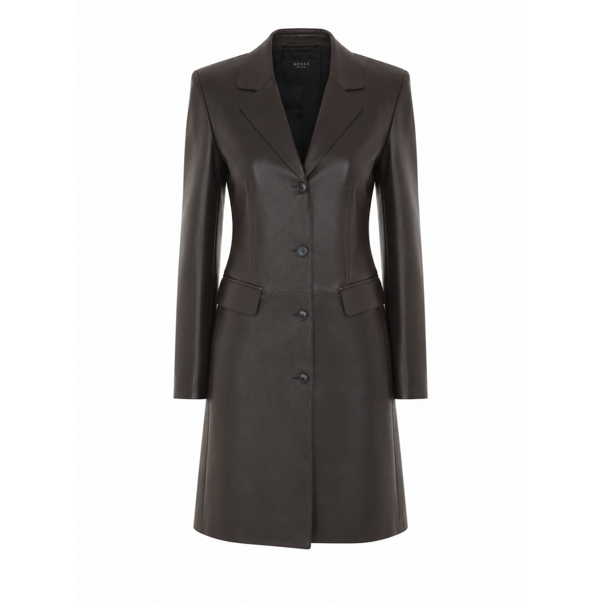 Gucci Women Soft Leather Coat
