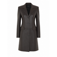 Gucci Women Soft Leather Coat