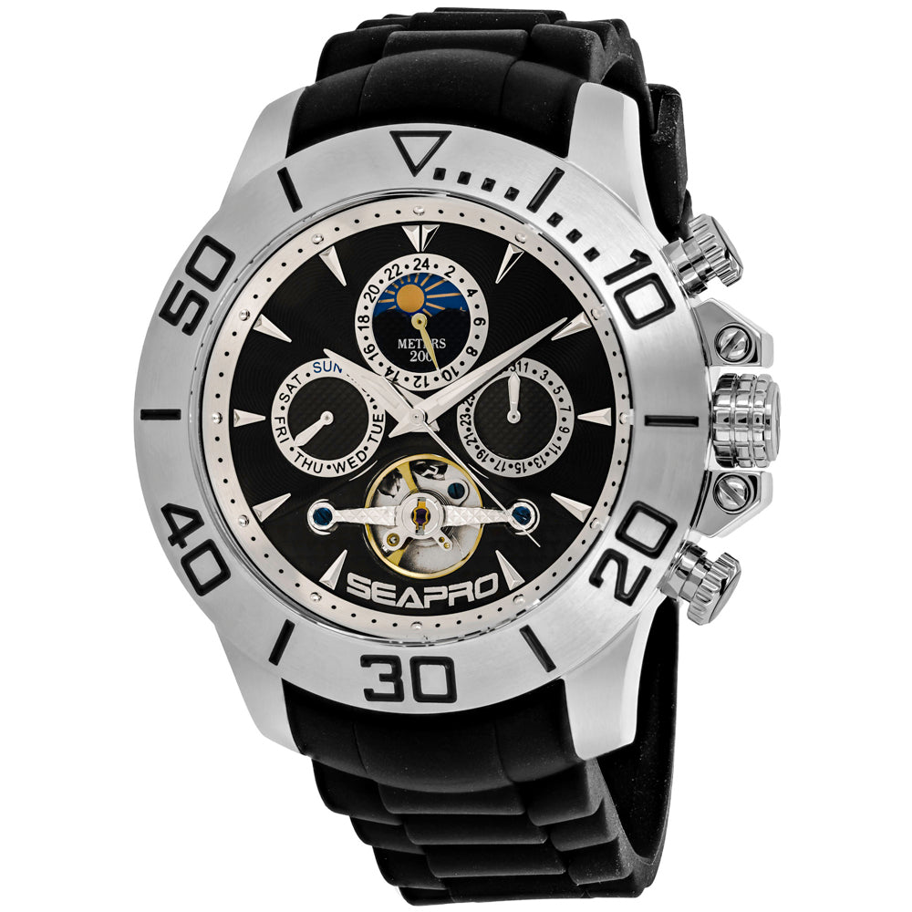Seapro Men's Montecillo Black Dial Watch - SP5120 Black