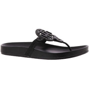 Relina Womens Faux Leather Thong Sandals