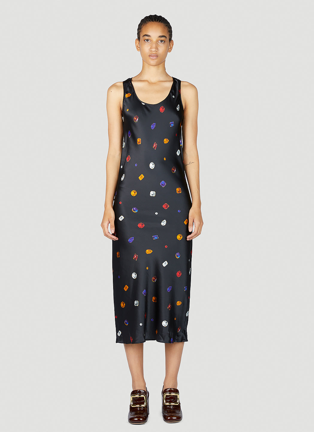 Sportmax Women Gemstone Print Midi Dress