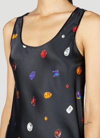 Sportmax Women Gemstone Print Midi Dress