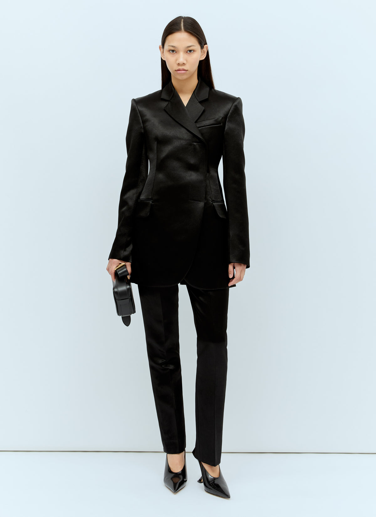 Sportmax Women Satin Tailored Pants