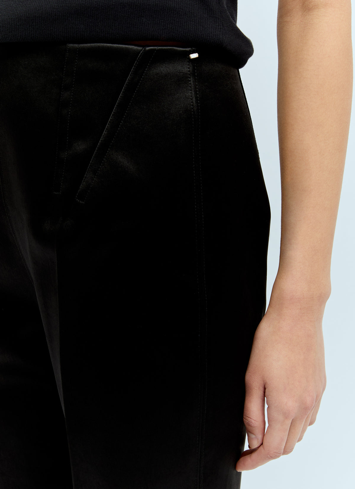 Sportmax Women Satin Tailored Pants
