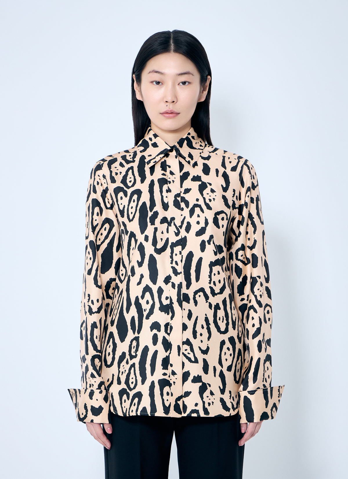 Sportmax Sportmax Women Animal-Print Shirt