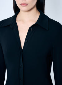 Sportmax Sportmax Women Crepe Jersey Shirt Dress