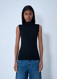 Sportmax Sportmax Women Wool Turtleneck Top