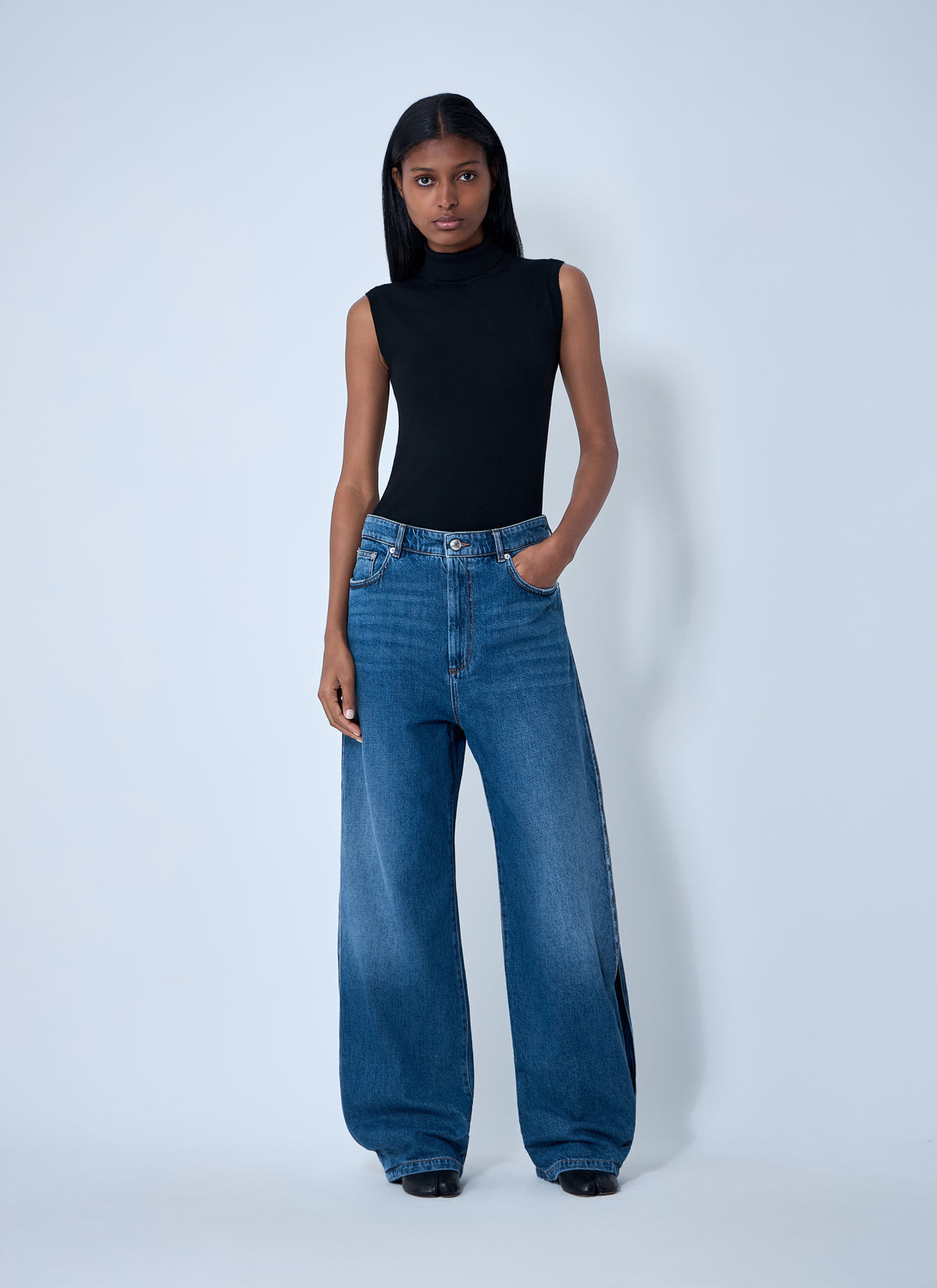 Sportmax Sportmax Women Wool Turtleneck Top
