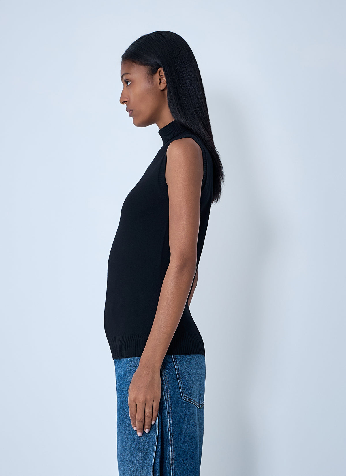 Sportmax Sportmax Women Wool Turtleneck Top