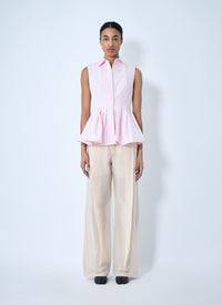 Sportmax Sportmax Women High Waist Wide-Leg Trousers