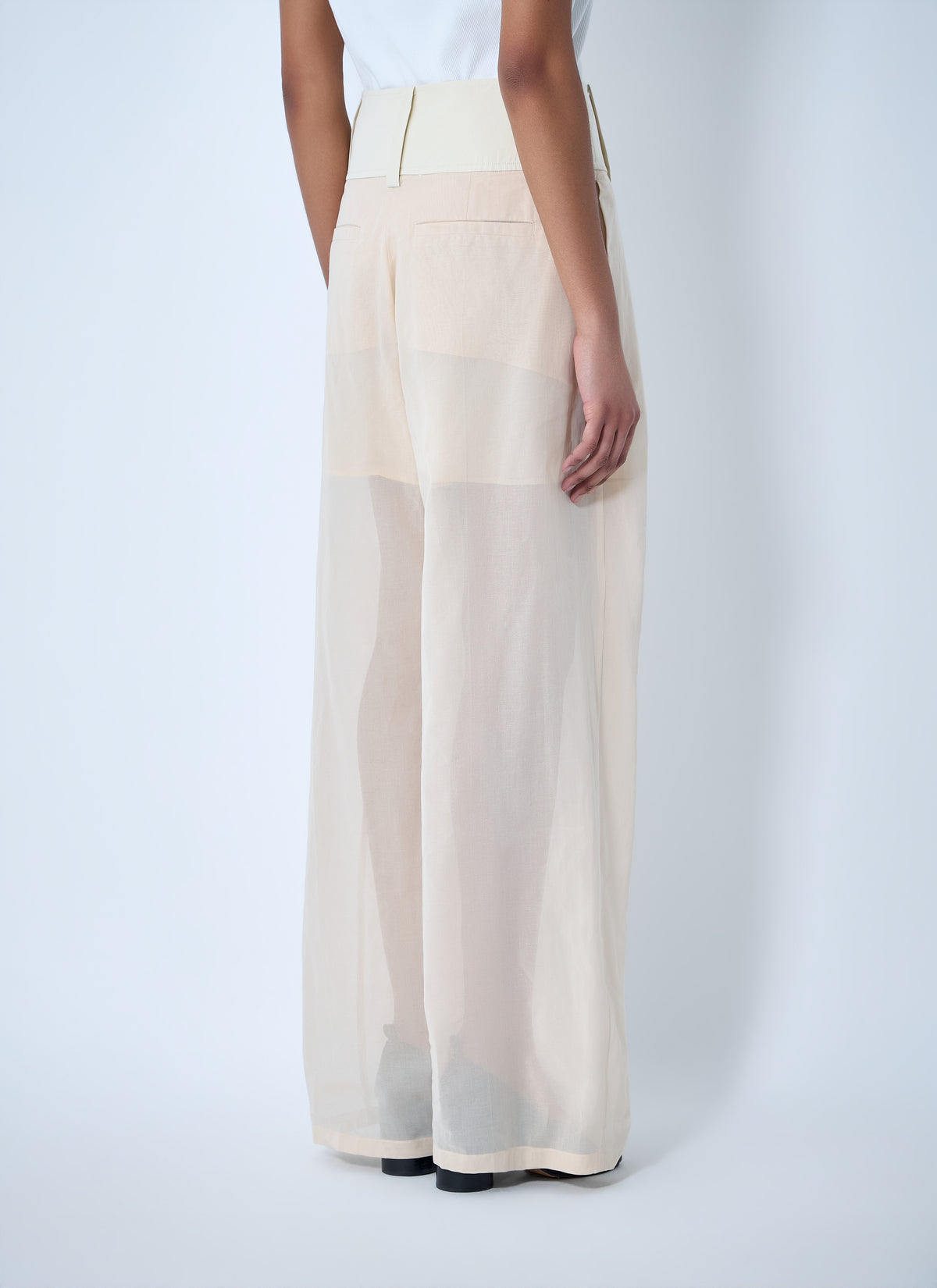 Sportmax Sportmax Women High Waist Wide-Leg Trousers