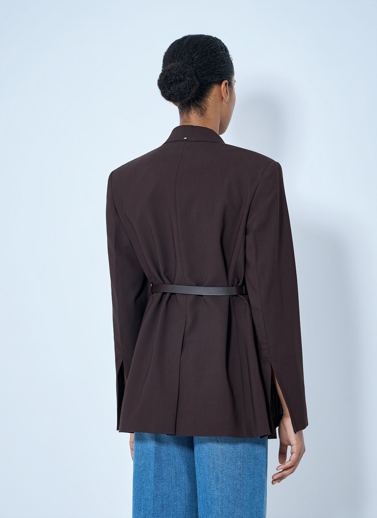 Sportmax Women Asymmetric Buckle Blazer