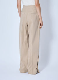 Sportmax Sportmax Women Wide-Leg Pleated Trousers
