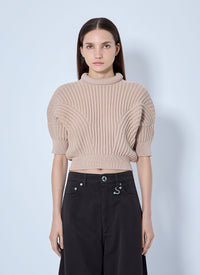Sportmax Women Ribbed Knit Sweater