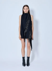 Sportmax Sportmax Women Fringe Trim Sleeveless Dress