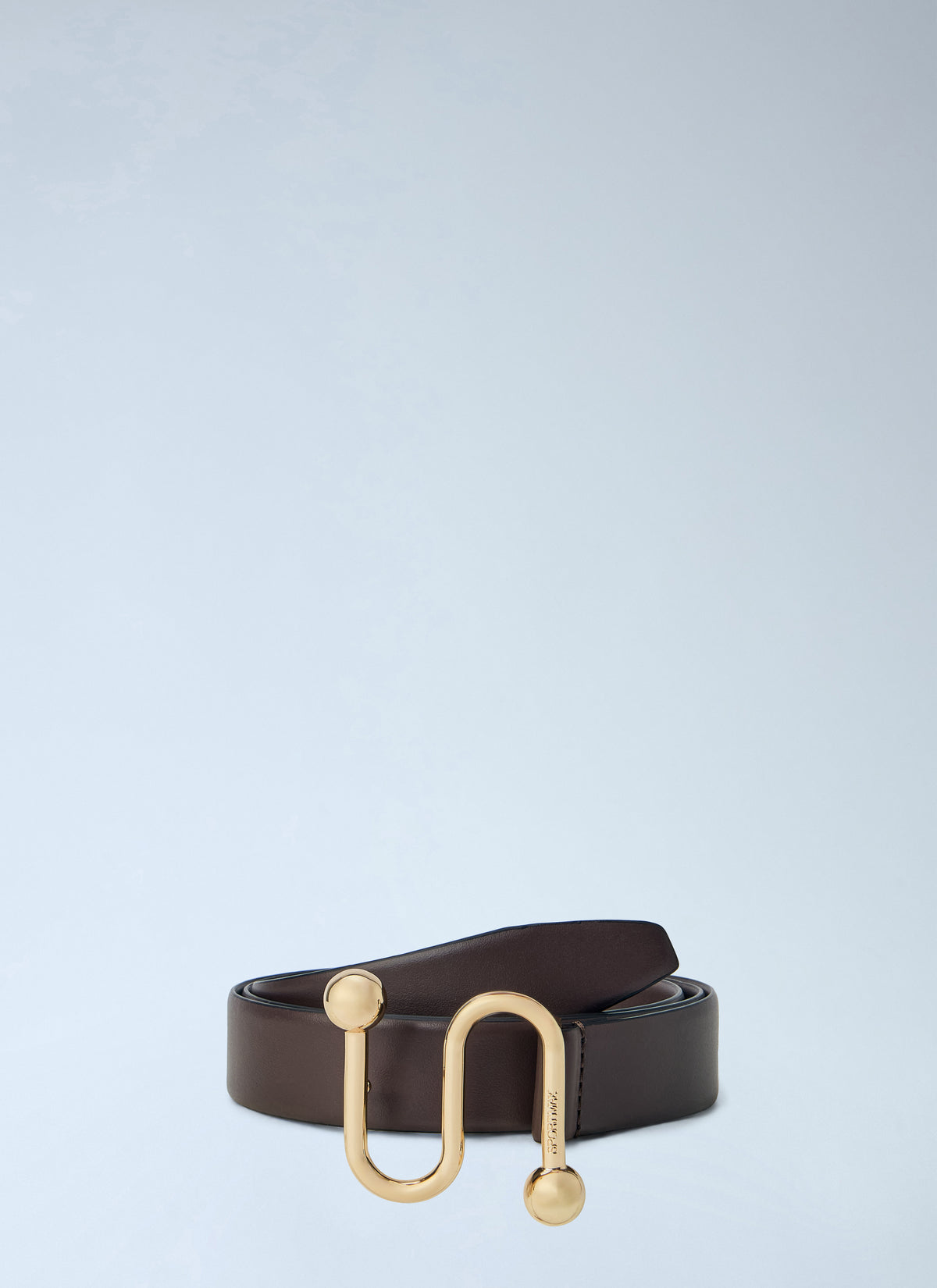 Sportmax Sportmax Women Hook Buckle Leather Belt