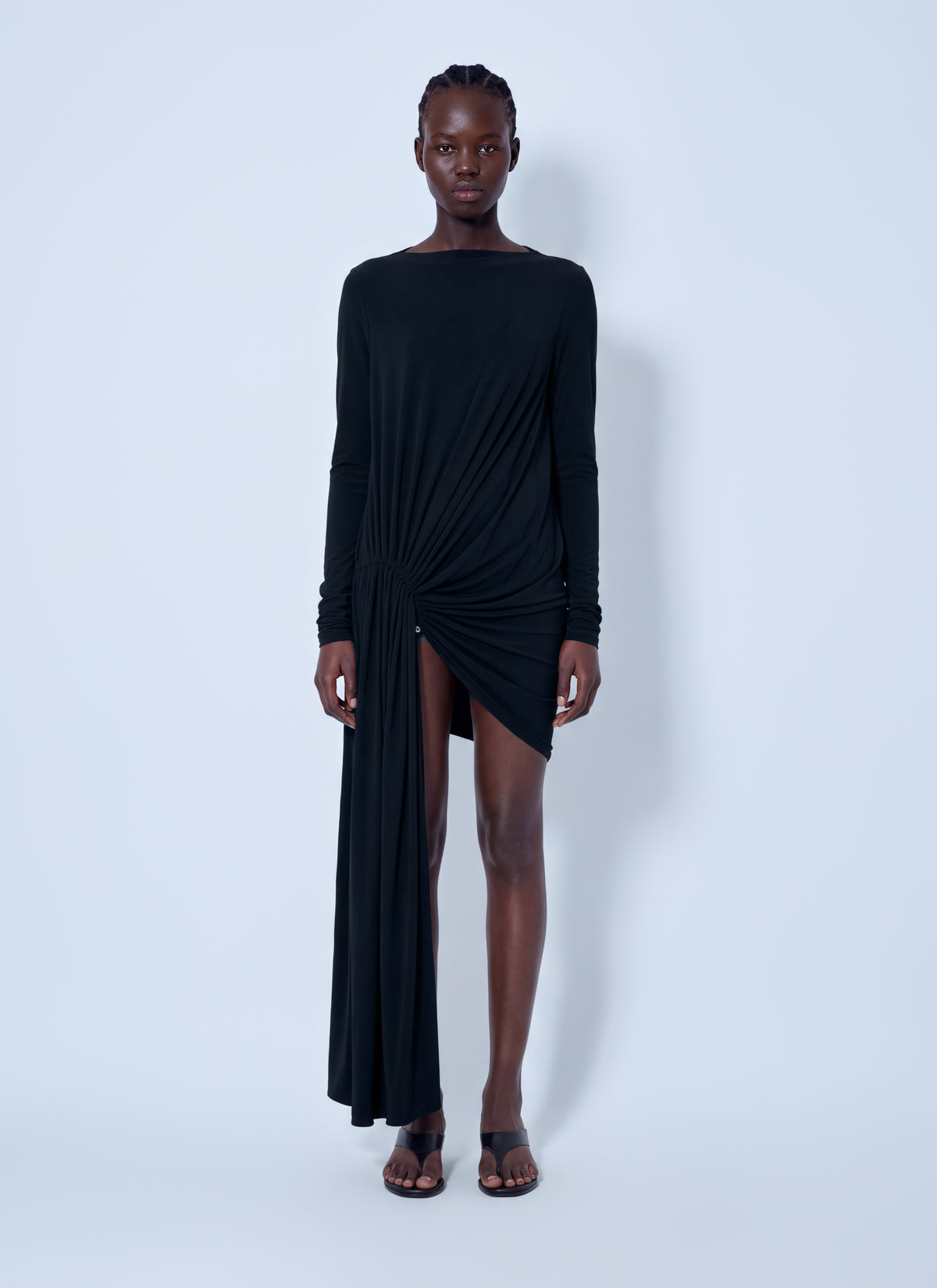 Sportmax Sportmax Women Asymmetrical Drape Dress
