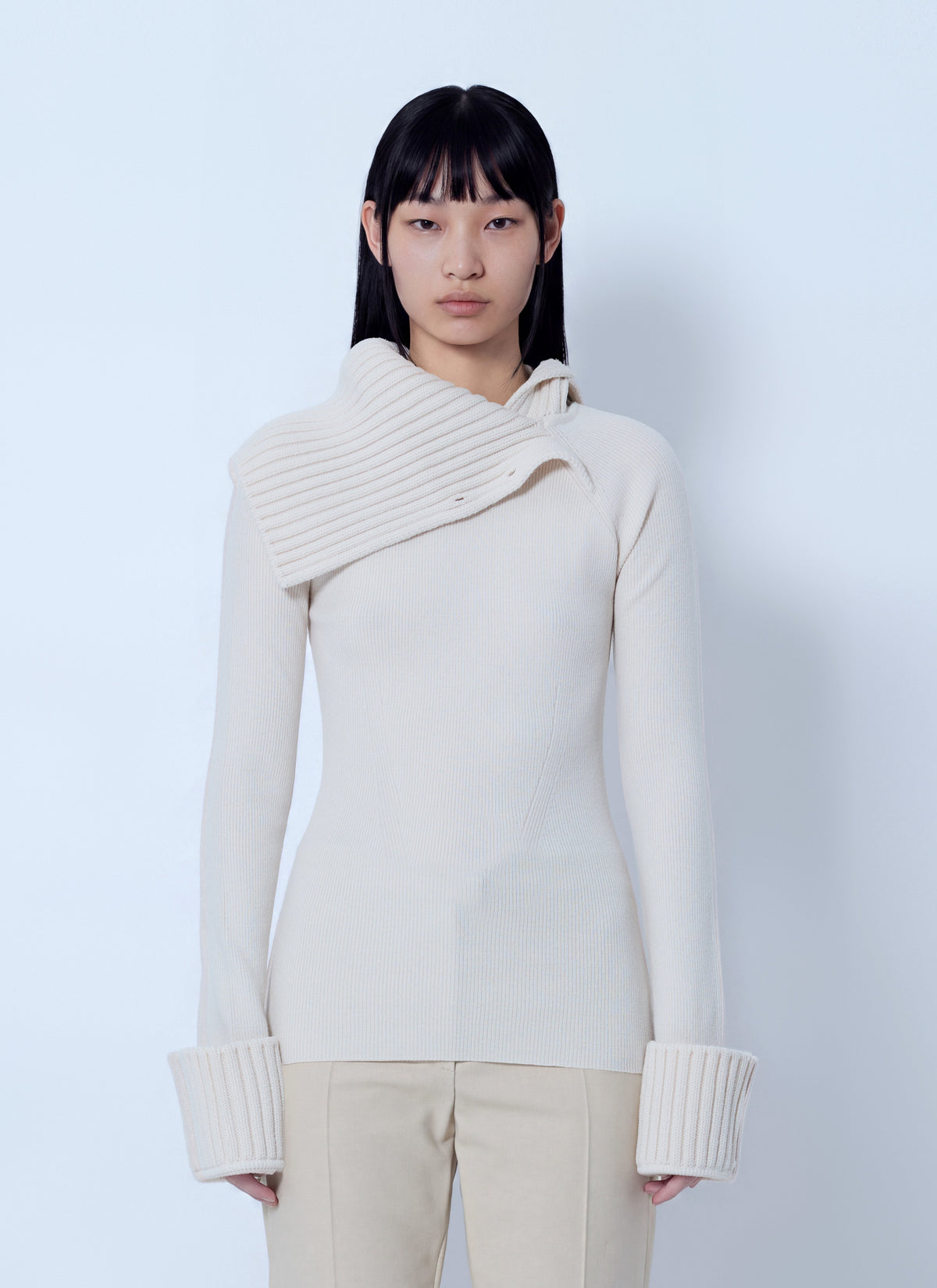Sportmax Women Ribbed Knit Sweater