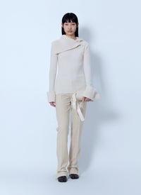 Sportmax Women Ribbed Knit Sweater