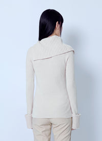 Sportmax Women Ribbed Knit Sweater