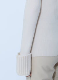 Sportmax Women Ribbed Knit Sweater