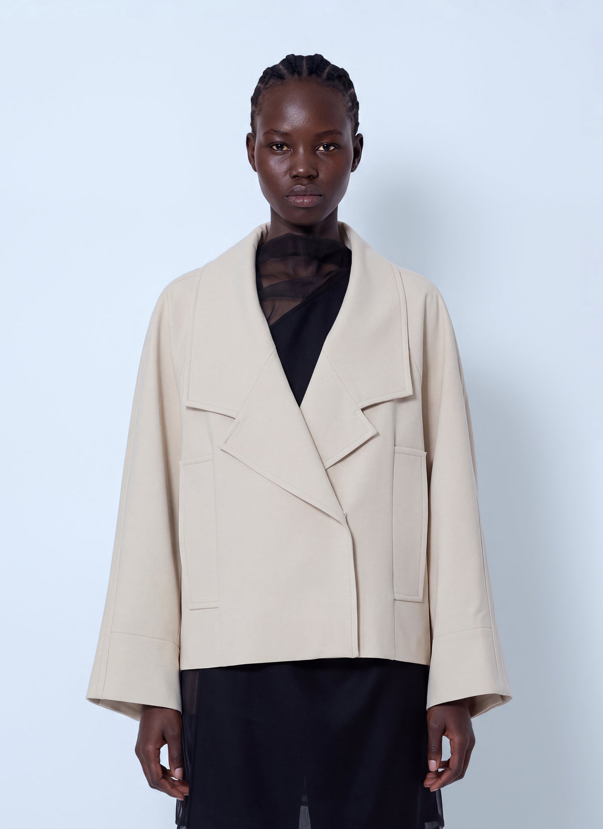 Sportmax Sportmax Women Oversized Notched Collar Jacket