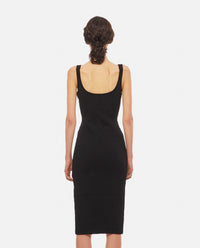 Fendi Fendi Women Ff Embossed Knitted Viscose Midi Dress