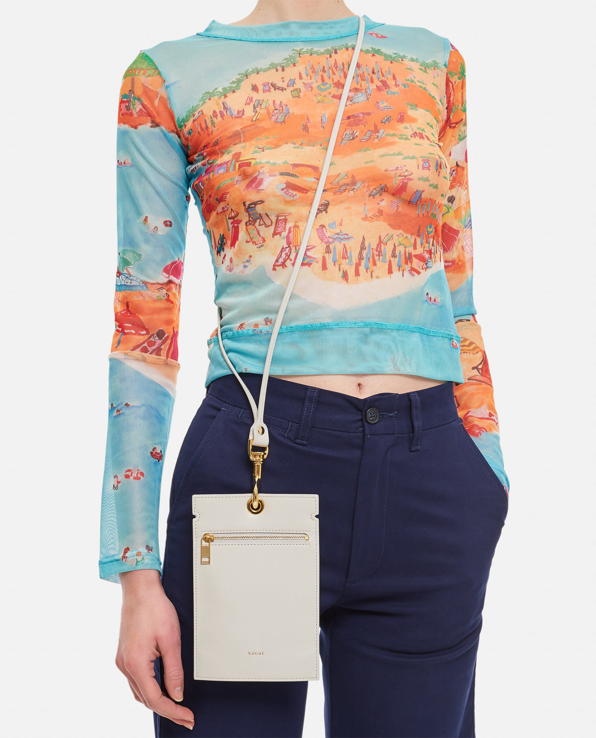 Sacai Sacai Women Mobile Pouch