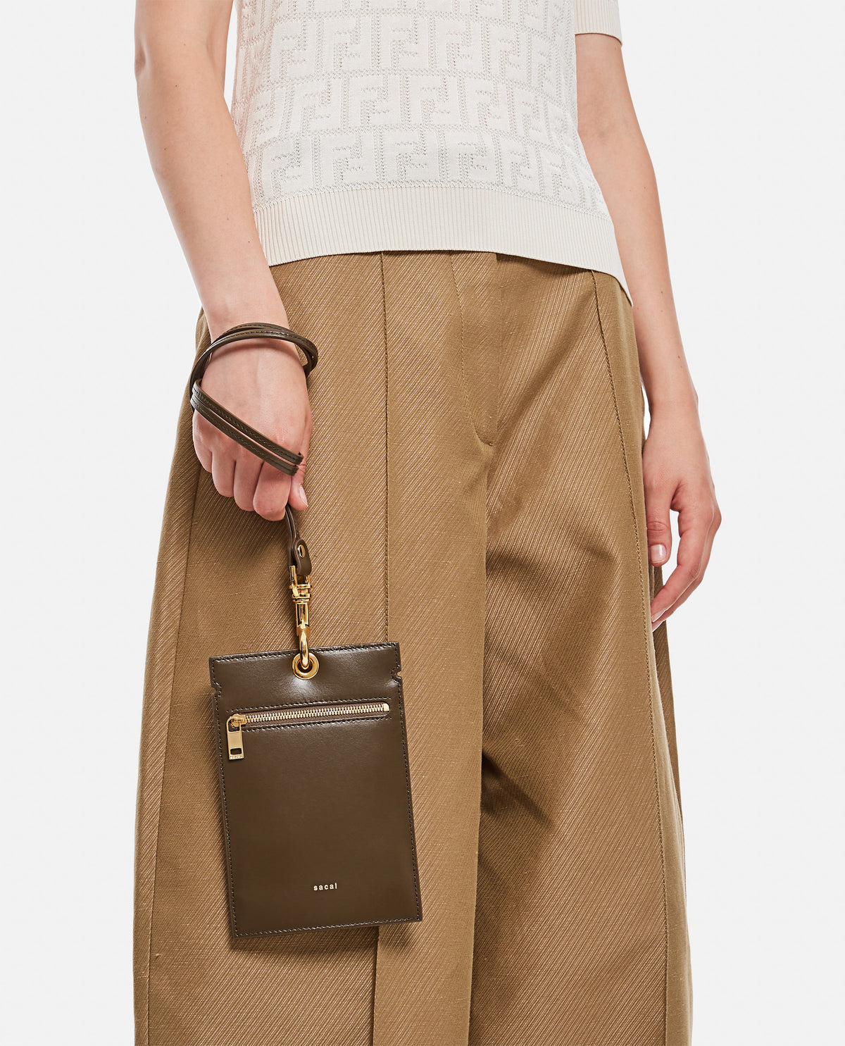 Sacai Women Mobile Pouch