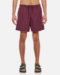 Alexander Mcqueen Men Dots Skull Swimshorts