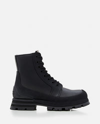 Alexander Mcqueen Men Leather Boots