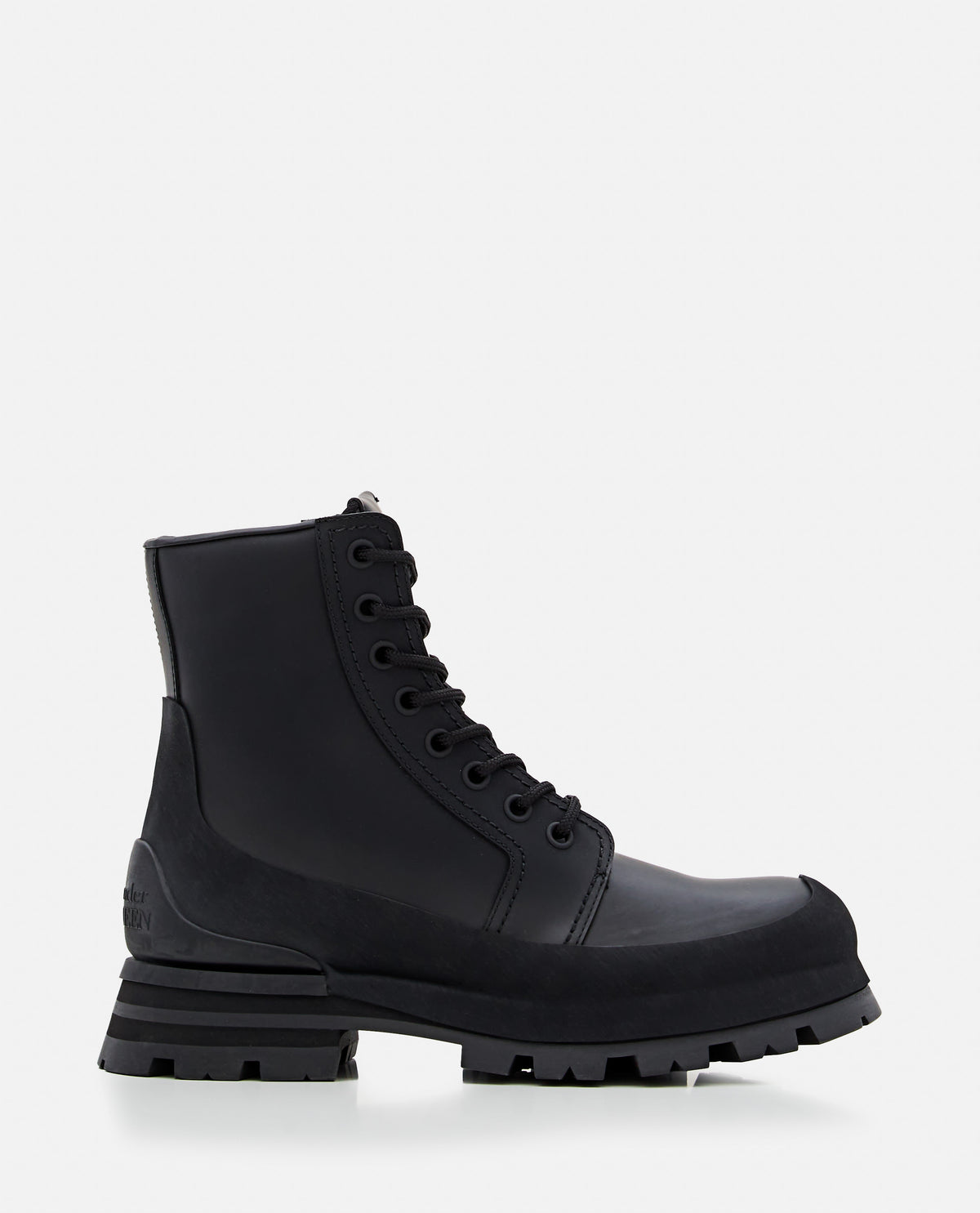 Alexander Mcqueen Men Leather Boots