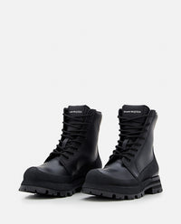 Alexander Mcqueen Men Leather Boots