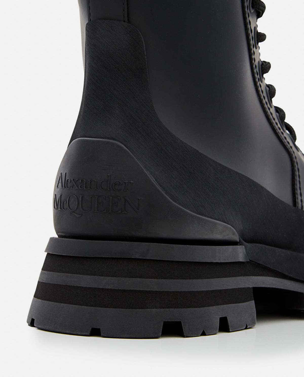 Alexander Mcqueen Men Leather Boots